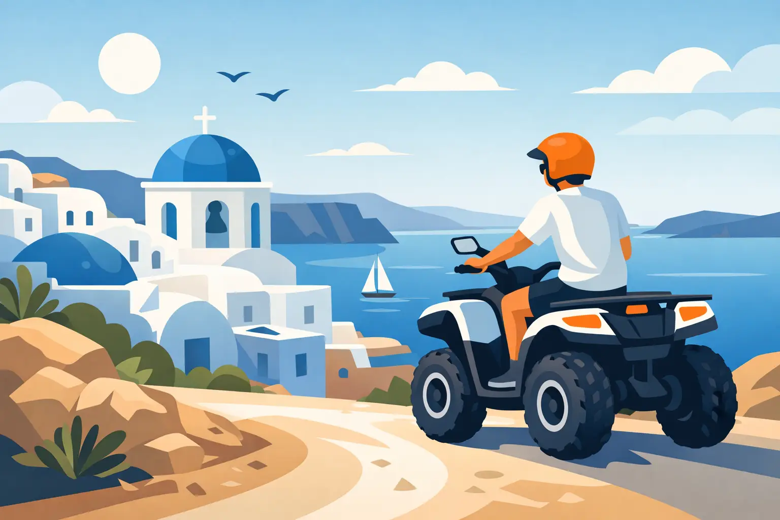 Santorini ATV for Beginners: What to Know