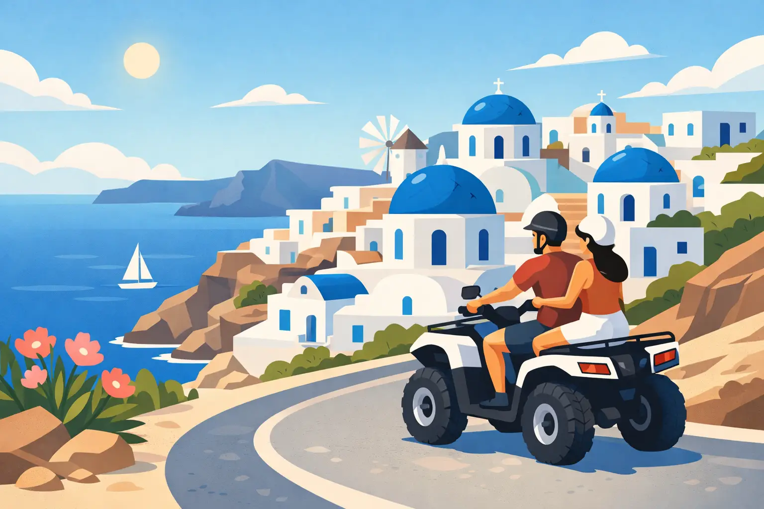 Santorini Village ATV Excursion Guide